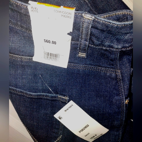 Lee Platinum Blue Jeans Boot Cut 16W Petite - Picture 6 of 16